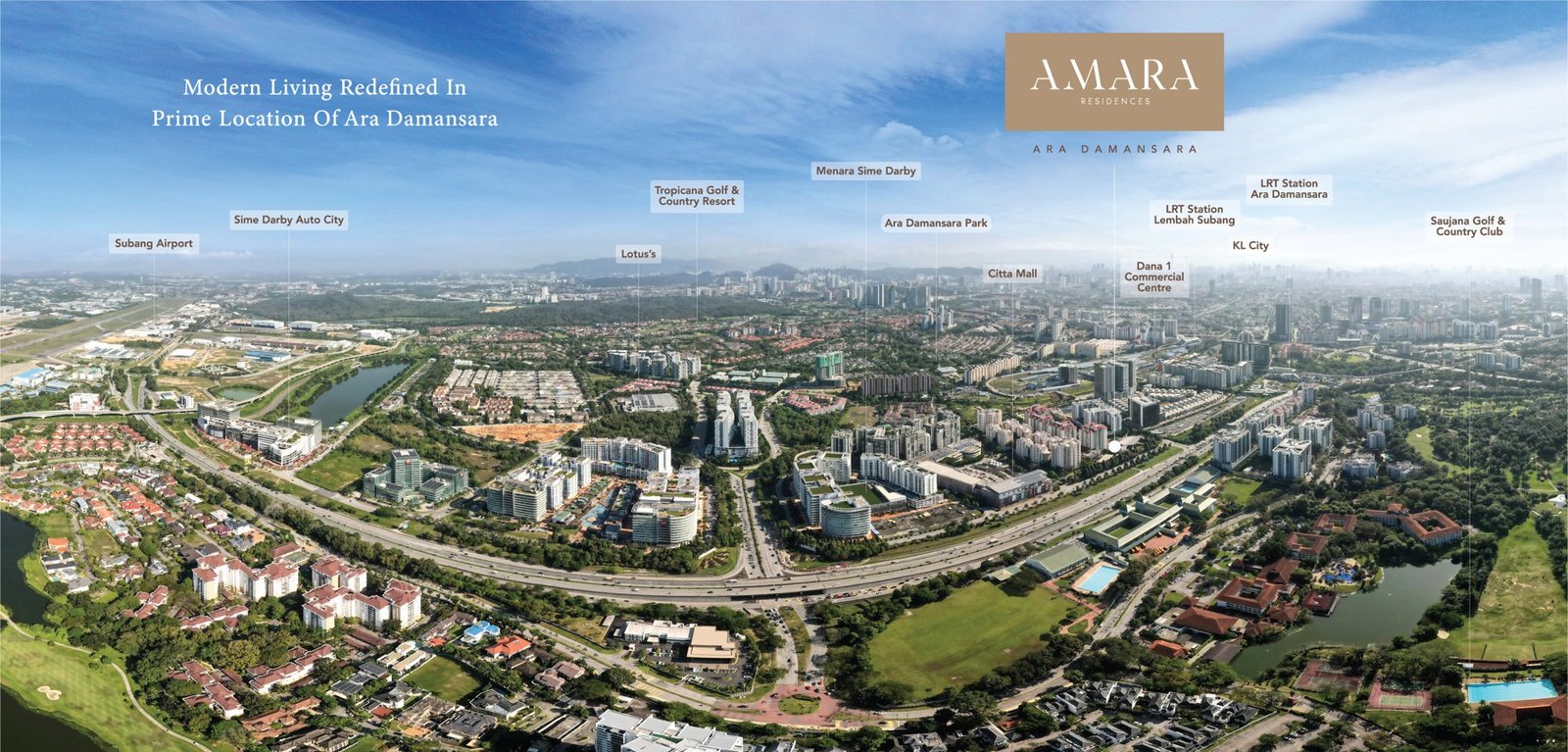 Amara Residences location